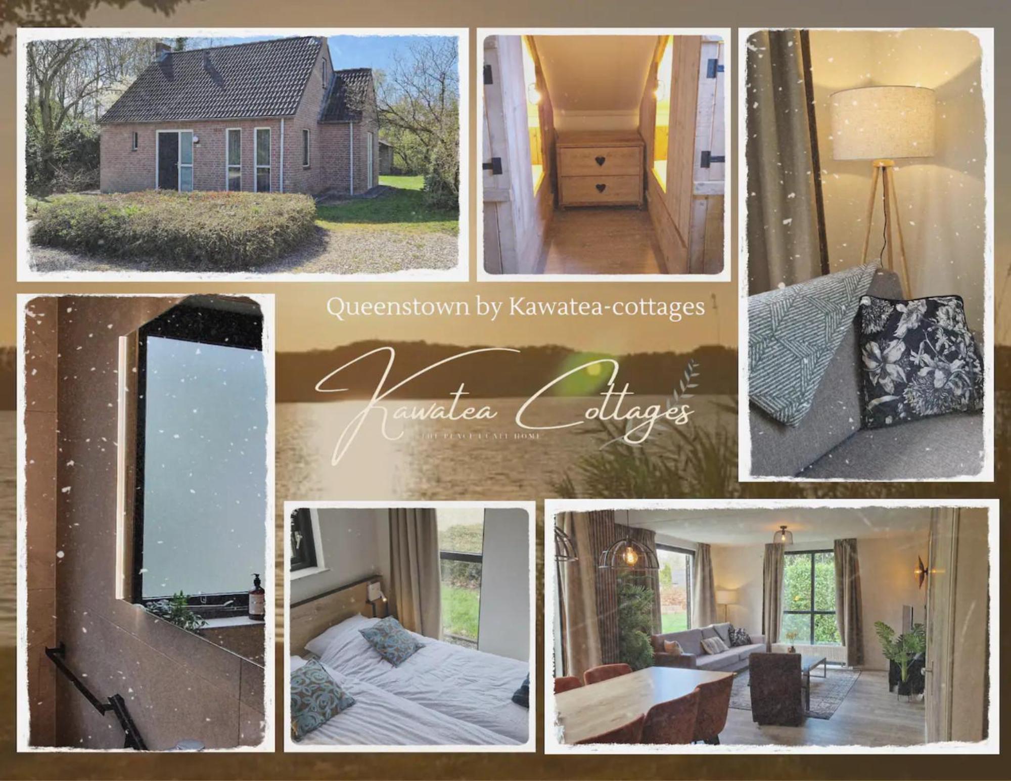Forestview 'Queenstown' 6 Pers Very Child-Friendly By Kawatea Cottages (Adults Only) Ewijk Zewnętrze zdjęcie